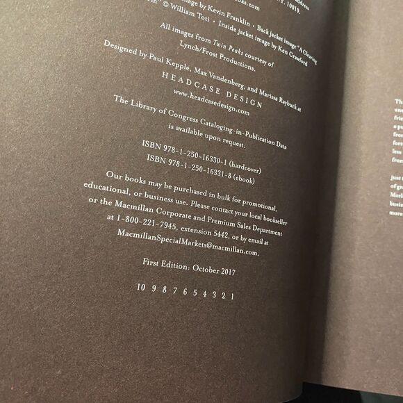 Twin Peaks: The Final Dossier by Mark Frost (English) Hardcover 2017 1st Edition - Picture 7 of 7